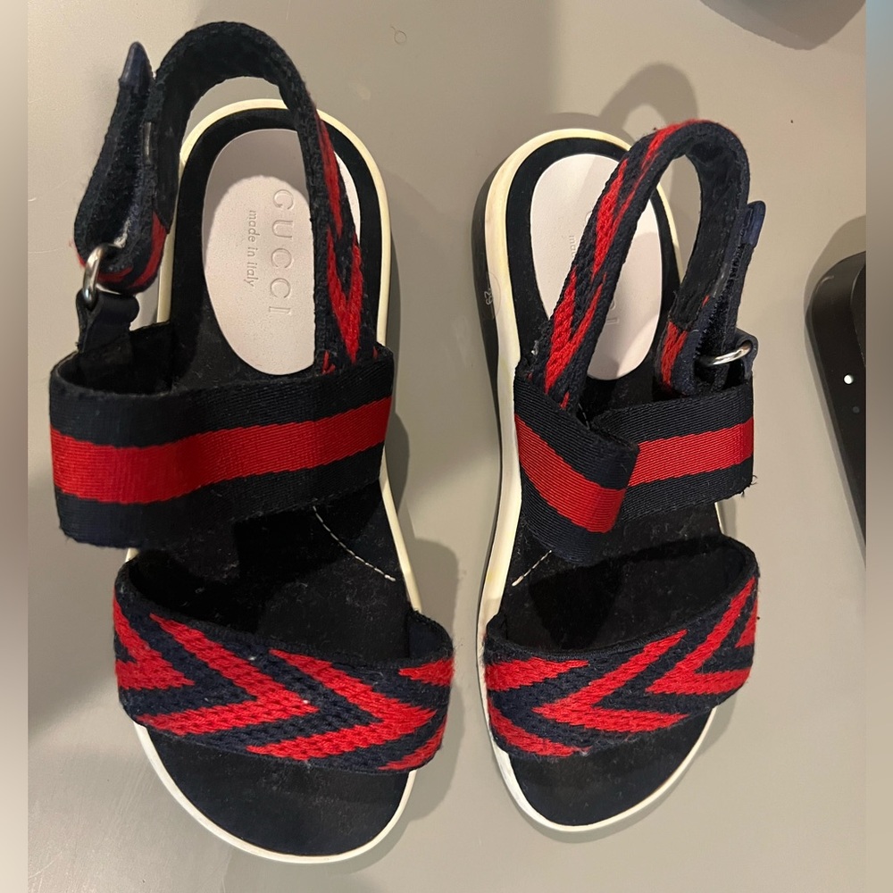 Gucci kids sandals - used great condition